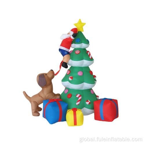 Airblown Inflatable Christmas Tree Customized outdoor giant stand inflatable christmas trees Supplier